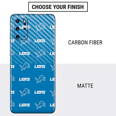 NFL Detroit Lions Blitz Series Galaxy S20 Plus Skin
