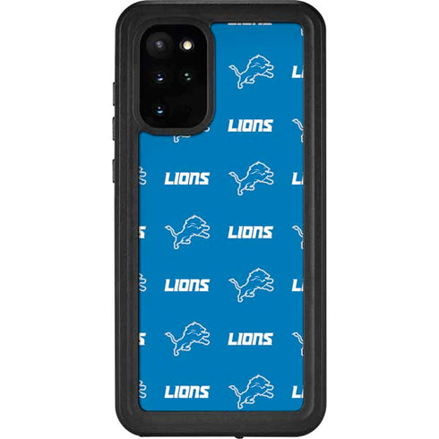 NFL Detroit Lions Blitz Series Galaxy S20 Plus Waterproof Case