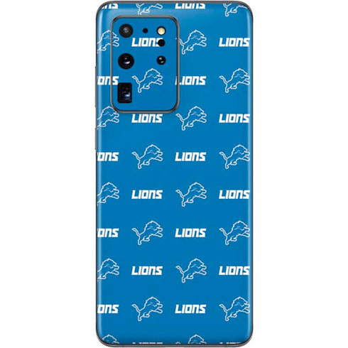 NFL Detroit Lions Blitz Series Galaxy S20 Ultra 5G Skin