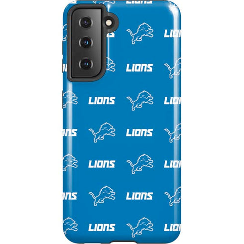 NFL Detroit Lions Blitz Series Galaxy S21 5G Pro Case