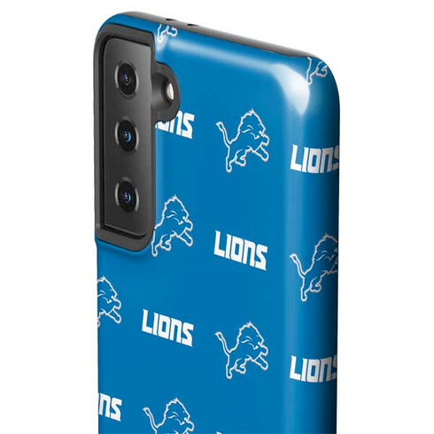 NFL Detroit Lions Blitz Series Galaxy S21 Plus 5G Pro Case