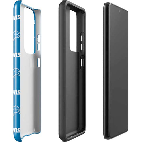 NFL Detroit Lions Blitz Series Galaxy S21 Ultra 5G Pro Case