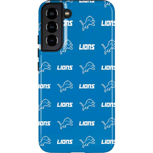 NFL Detroit Lions Blitz Series Galaxy S22 Plus Pro Case