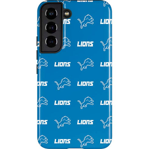 NFL Detroit Lions Blitz Series Galaxy S22 Pro Case
