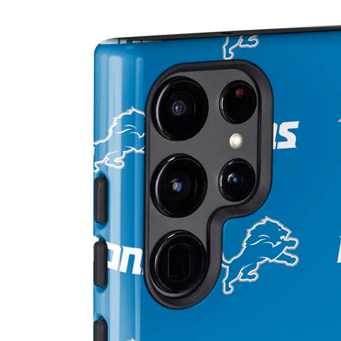 NFL Detroit Lions Blitz Series Galaxy S22 Ultra Pro Case