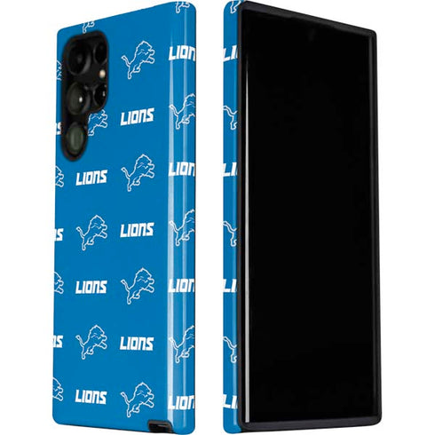 NFL Detroit Lions Blitz Series Galaxy S22 Ultra Pro Case