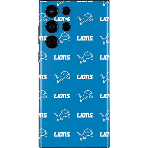 NFL Detroit Lions Blitz Series Galaxy S22 Ultra Skin