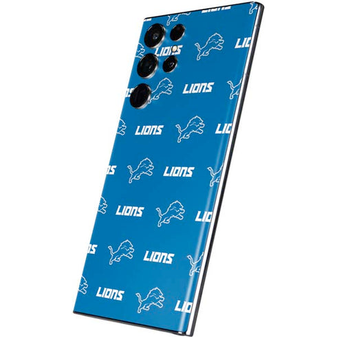 NFL Detroit Lions Blitz Series Galaxy S22 Ultra Skin