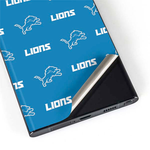 NFL Detroit Lions Blitz Series Galaxy S22 Ultra Skin
