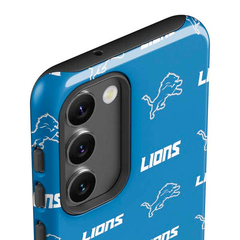 NFL Detroit Lions Blitz Series Galaxy S23 Plus Pro Case