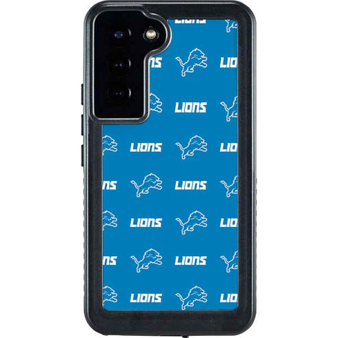 NFL Detroit Lions Blitz Series Galaxy S23 Plus Waterproof Case