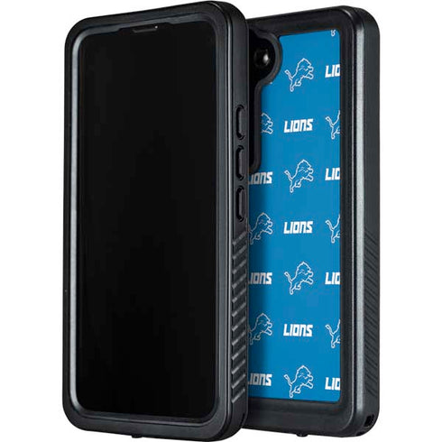 NFL Detroit Lions Blitz Series Galaxy S23 Plus Waterproof Case