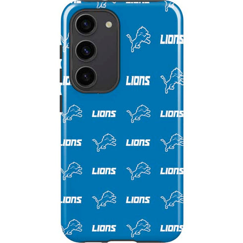 NFL Detroit Lions Blitz Series Galaxy S23 Pro Case