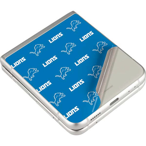 NFL Detroit Lions Blitz Series Galaxy Z Flip3 5G Skin