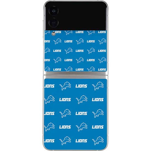 NFL Detroit Lions Blitz Series Galaxy Z Flip4 5G Skin