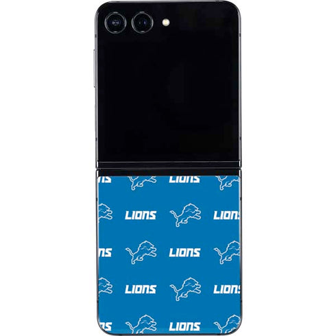 NFL Detroit Lions Blitz Series Galaxy Z Flip5 5G Skin