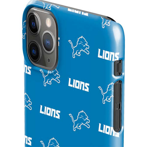 NFL Detroit Lions Blitz Series iPhone 11 Pro Max Lite Case