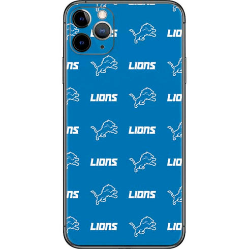 NFL Detroit Lions Blitz Series iPhone 11 Pro Max Skin