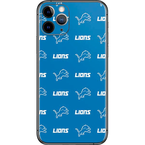 NFL Detroit Lions Blitz Series iPhone 11 Pro Skin
