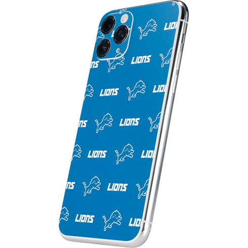 NFL Detroit Lions Blitz Series iPhone 11 Pro Skin