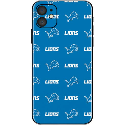 NFL Detroit Lions Blitz Series iPhone 11 Skin