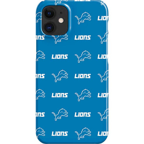 NFL Detroit Lions Blitz Series iPhone 12 Mini Lite Case