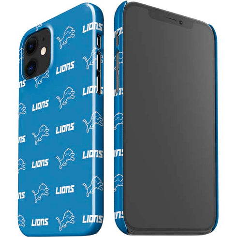 NFL Detroit Lions Blitz Series iPhone 12 Mini Lite Case