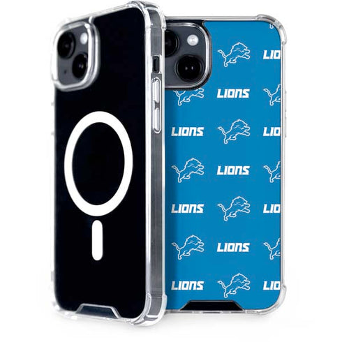 NFL Detroit Lions Blitz Series iPhone 13 MagSafe Case