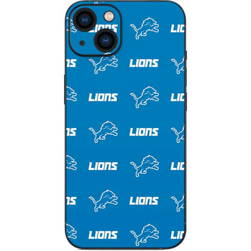 NFL Detroit Lions Blitz Series iPhone 13 Skin