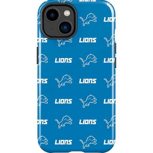 NFL Detroit Lions Blitz Series iPhone 14 Plus Impact Case