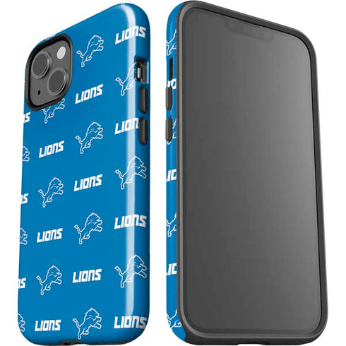 NFL Detroit Lions Blitz Series iPhone 14 Plus Impact Case