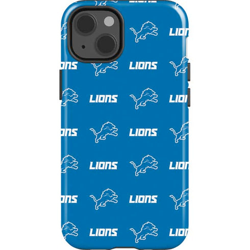 NFL Detroit Lions Blitz Series iPhone 15 Impact Case