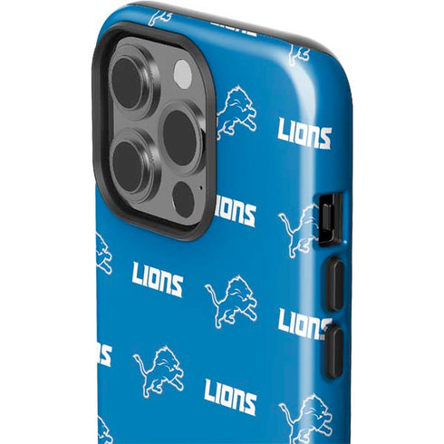 NFL Detroit Lions Blitz Series iPhone 15 Pro Impact Case