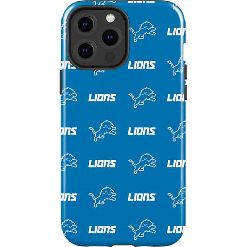 NFL Detroit Lions Blitz Series iPhone 15 Pro Max Impact Case