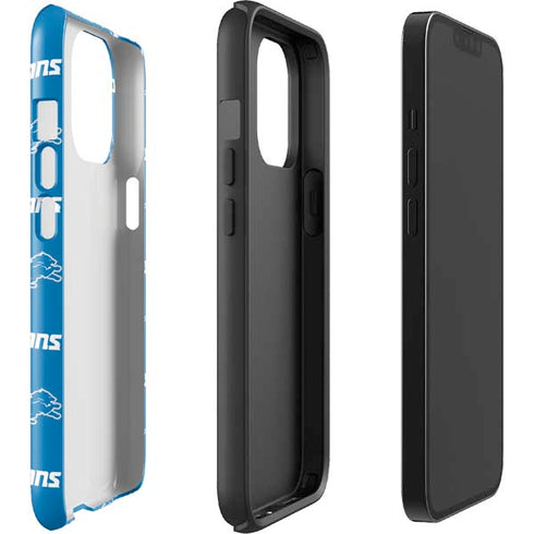 NFL Detroit Lions Blitz Series iPhone 15 Pro Max Impact Case