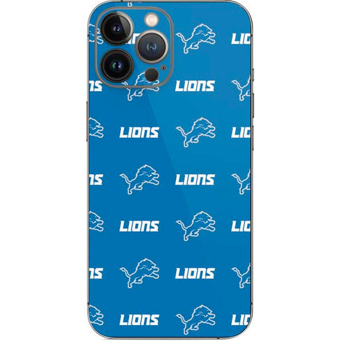 NFL Detroit Lions Blitz Series iPhone 14 Pro Max Skin