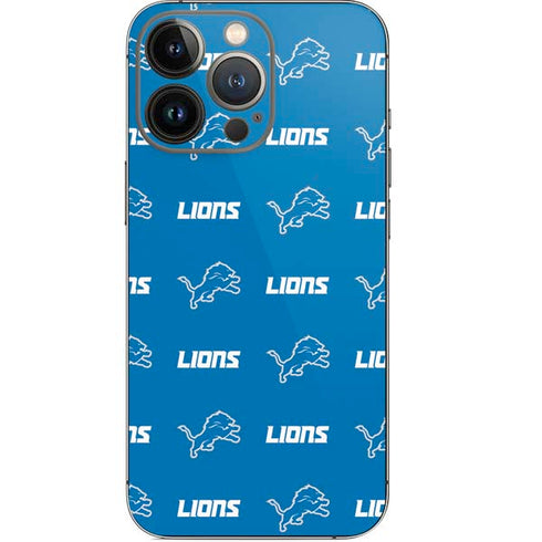 NFL Detroit Lions Blitz Series iPhone 14 Pro Skin