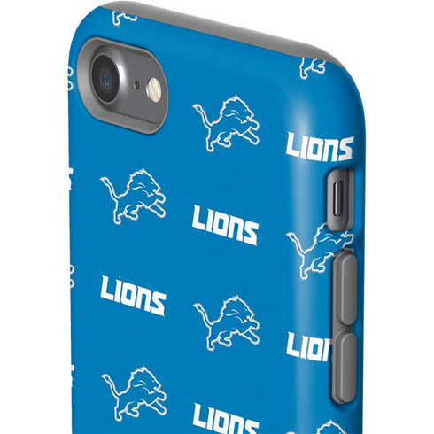 NFL Detroit Lions Blitz Series iPhone SE (2nd & 3rd Gen) Pro Case
