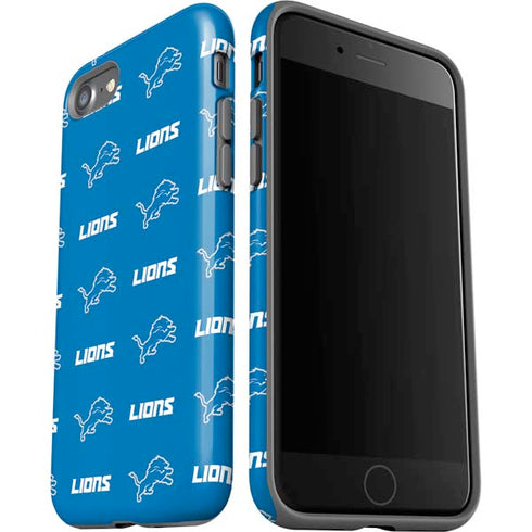 NFL Detroit Lions Blitz Series iPhone SE (2nd & 3rd Gen) Pro Case