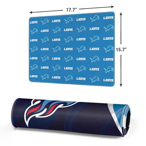 NFL Detroit Lions Blitz Series Gaming Mouse Pad