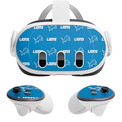 NFL Detroit Lions Blitz Series Meta Quest 3 Skin
