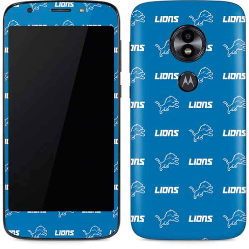 NFL Detroit Lions Blitz Series Moto E5 Play Skin