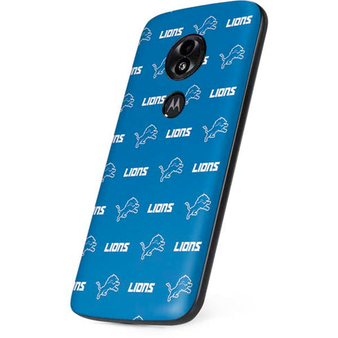 NFL Detroit Lions Blitz Series Moto E5 Play Skin