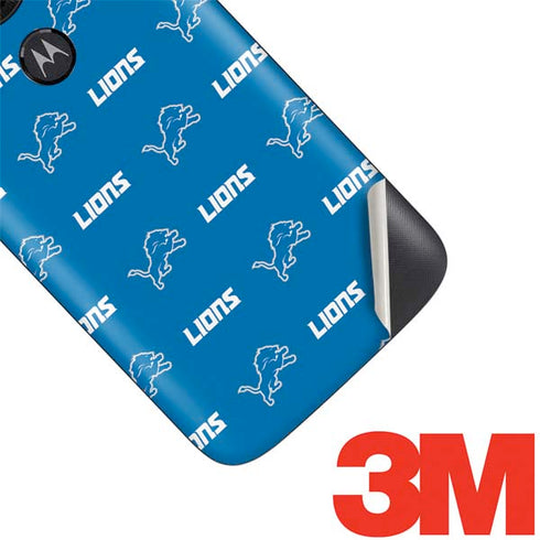 NFL Detroit Lions Blitz Series Moto E5 Play Skin