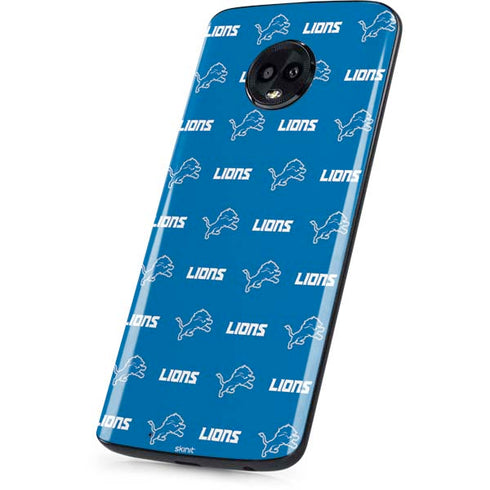 NFL Detroit Lions Blitz Series Moto G6 Skin
