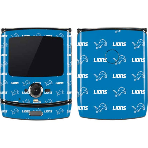 NFL Detroit Lions Blitz Series Motorola RAZR Skin