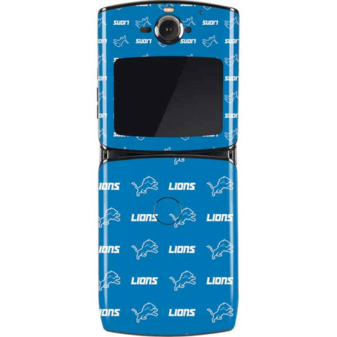 NFL Detroit Lions Blitz Series Motorola RAZR Skin