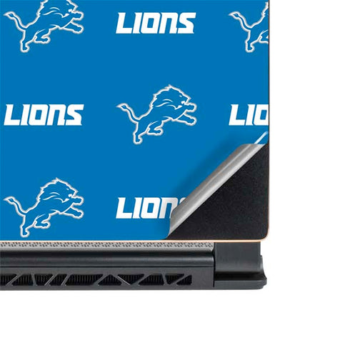 NFL Detroit Lions Blitz Series MSI GS65 Stealth Laptop Skin