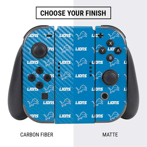 NFL Detroit Lions Blitz Series Nintendo Switch Bundle Skin