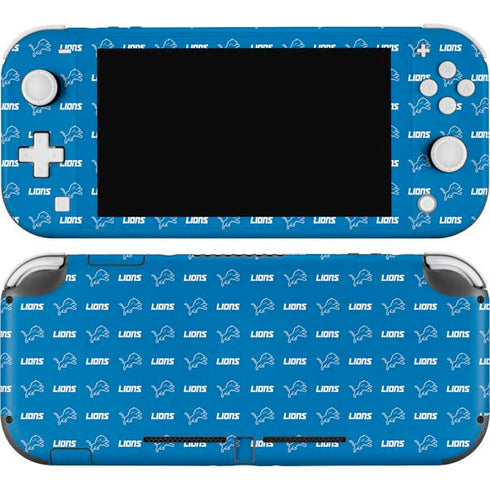 NFL Detroit Lions Blitz Series Nintendo Switch Lite Skin